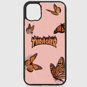 Thrasher Monarch Butterfly Phone Case
